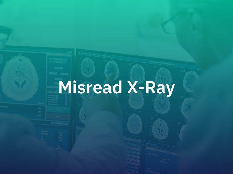 Doctor Misreading X-Ray