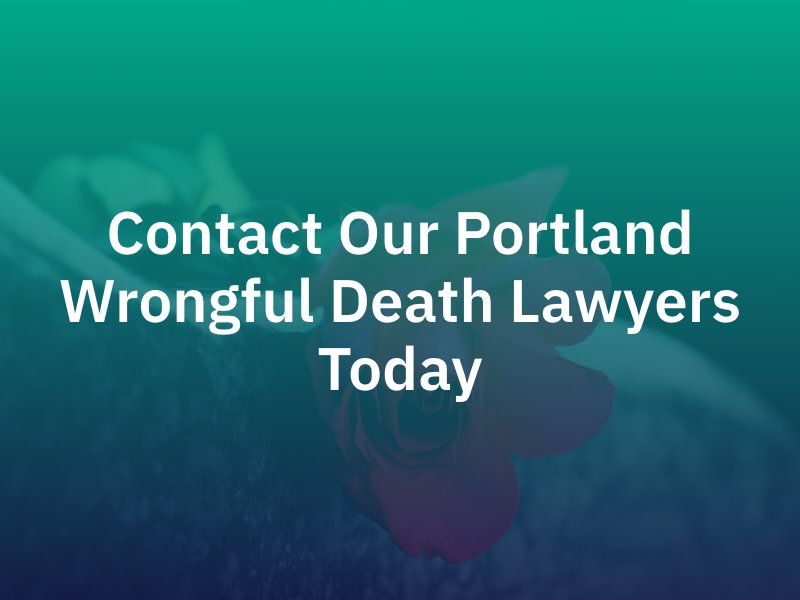 Portland wrongful death attorney