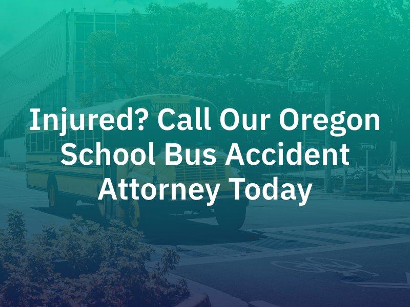 Oregon School Bus Accident Attorney