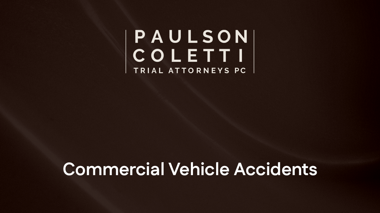 Commercial Vehicle Accidents