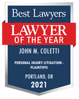 2021 Personal Injury Litigation - Plaintiffs